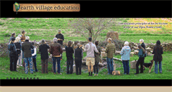 Desktop Screenshot of earthvillageeducation.org